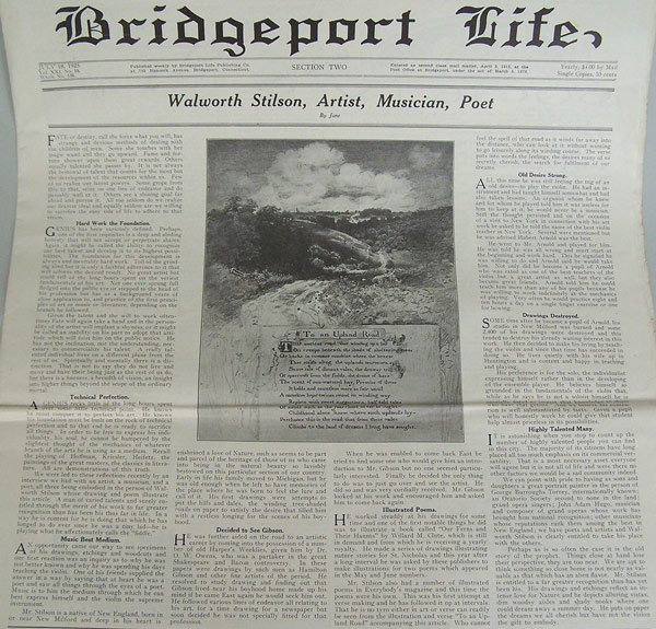 Landscape by Connecticut artist, Walworth Stilson - 5