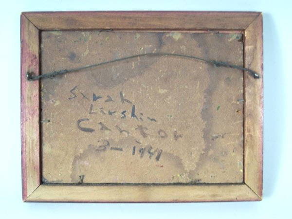Small impressionist landscape, signed and dated - 2