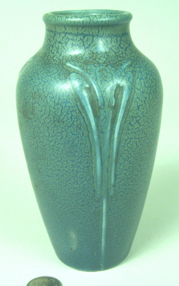 Rookwood vase with Iris designs