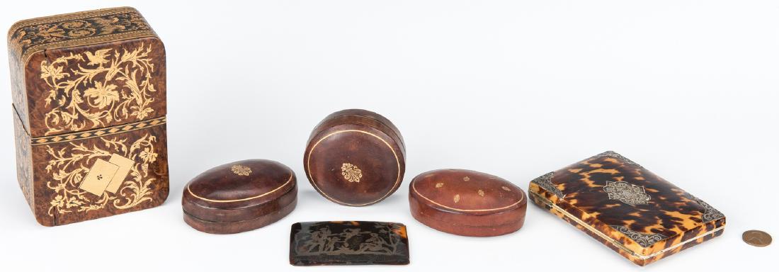 5 Decorative Boxes and 1 Plaque (1 of 16)