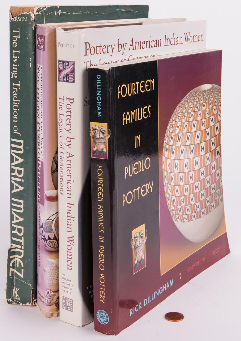 4 Native American Pottery Books, inc. M. Martinez (1 of 20)