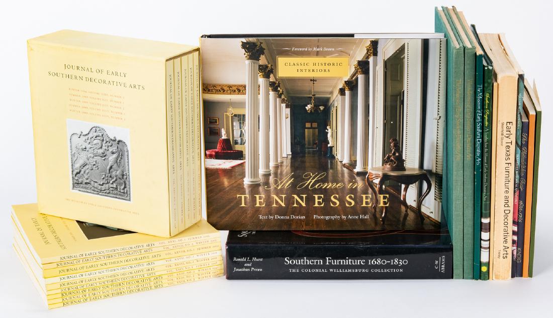 26 Books on Southern Dec. Arts, inc. MESDA (1 of 9)