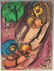 Marc Chagall Color Lithograph, David and Absalom - 2