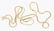 14K Jewelry incl. Seashells, 6 items - 9