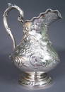 Silver Water Pitcher with Overton Provenance