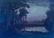 American School O/C, Deer at Pond Landscape - 13
