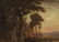 American School O/C, Deer at Pond Landscape - 3