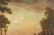 American School O/C, Deer at Pond Landscape - 4