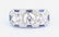 Art Deco Diamond Sapphire 3-stone Ring - 5