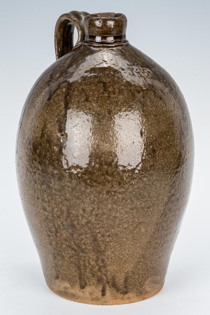 NC James Franklin Seagle Pottery Stoneware Jug, JFS (1 of 10)