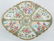 Rose Medallion Platter and Compote - 9