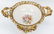 Large Sevres Style Porcelain Bowl w/ Gilt Bronze Mounts - 11