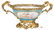Large Sevres Style Porcelain Bowl w/ Gilt Bronze Mounts