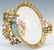Large Sevres Style Porcelain Bowl w/ Gilt Bronze Mounts - 7
