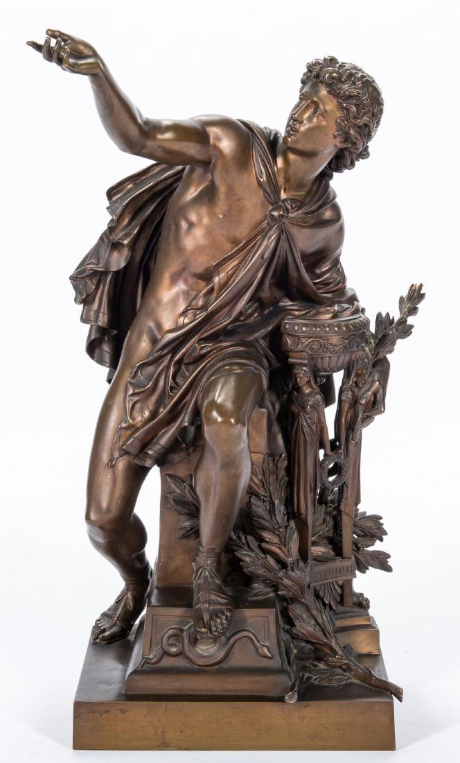 Mathurin Moreau Bronze Sculpture, Apollo (1 of 14)