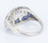 3 Vintage Diamond Rings incl. Art Deco - 16