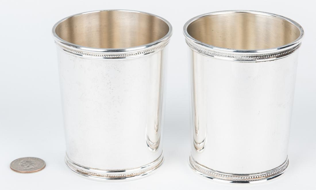 2 Scearce Presidential Silver Julep Cups (1 of 8)
