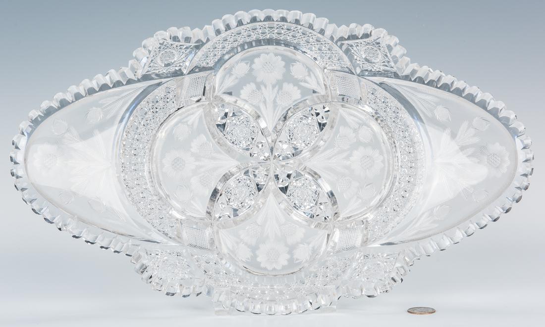 Signed Hoare ABP Cut Glass Ice Cream Tray (1 of 12)