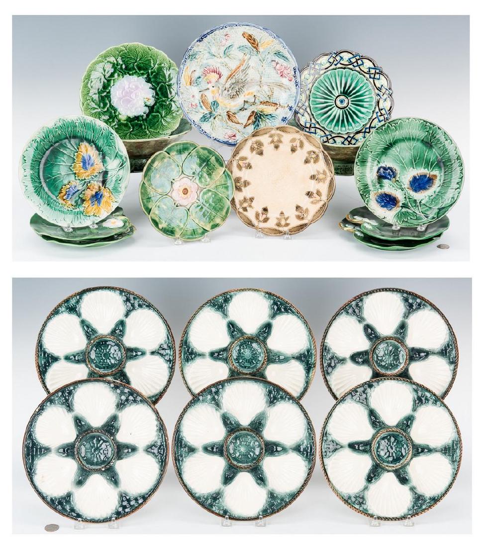 19 items Majolica incl. George Jones (1 of 20)