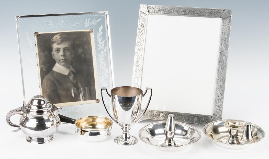 2 Sterling & 5 Silverplate Items, incl. Christofle (1 of 20)