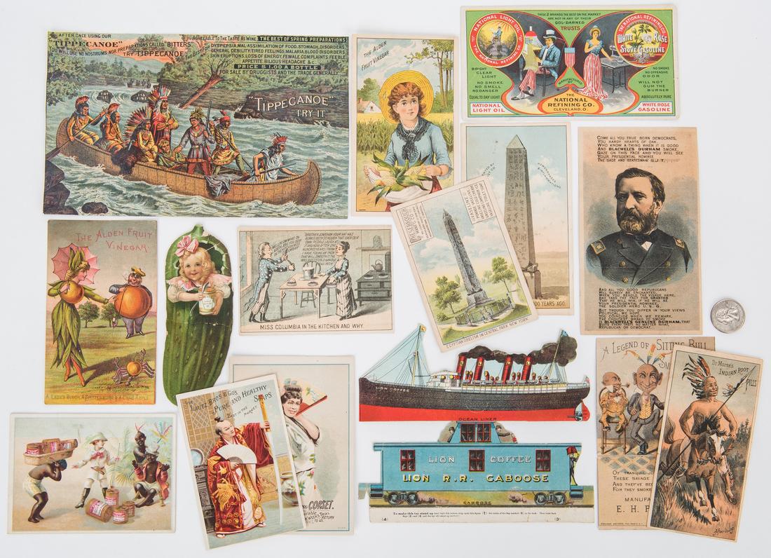 Collection of 730 Trade Cards (1 of 20)