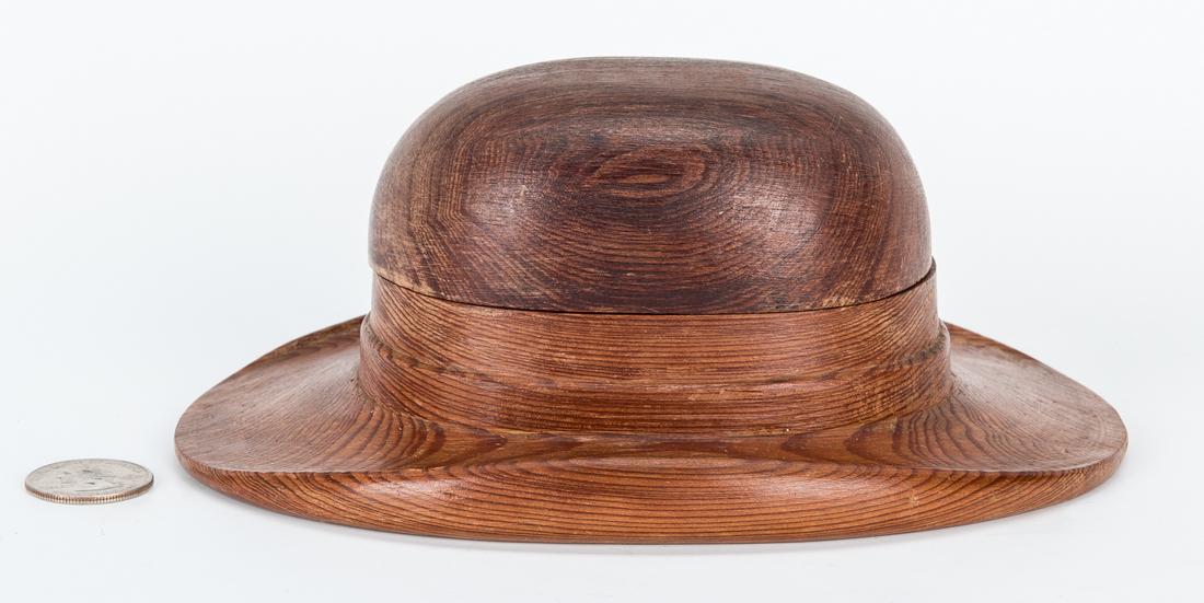 brown derby hat