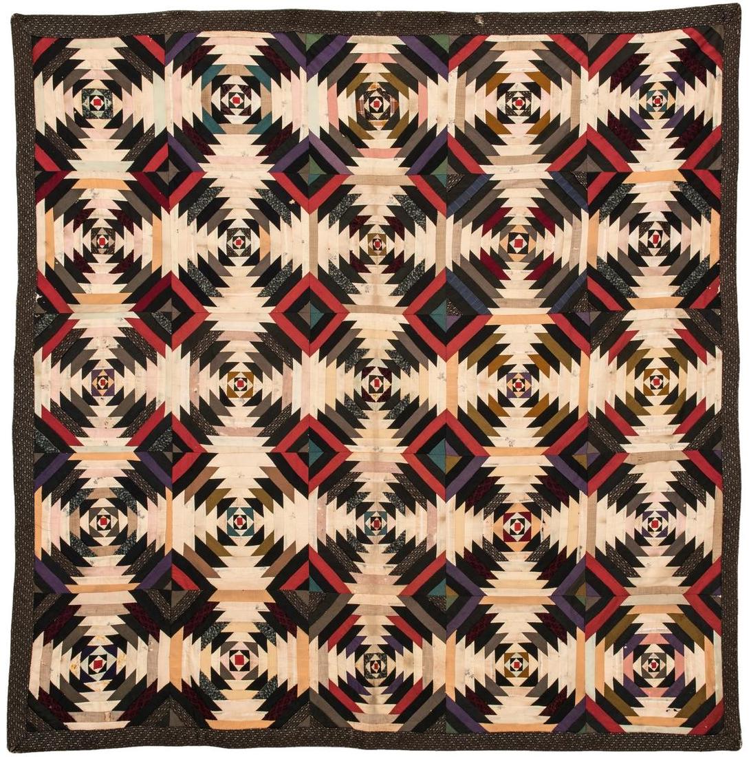 Windmill Blades Pattern Quilt (1 of 7)