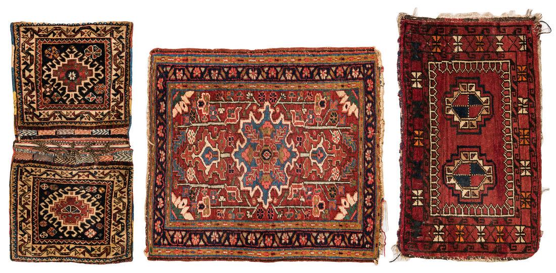 Bidjar Area Rug & 2 Turkish Saddle Bags (1 of 18)