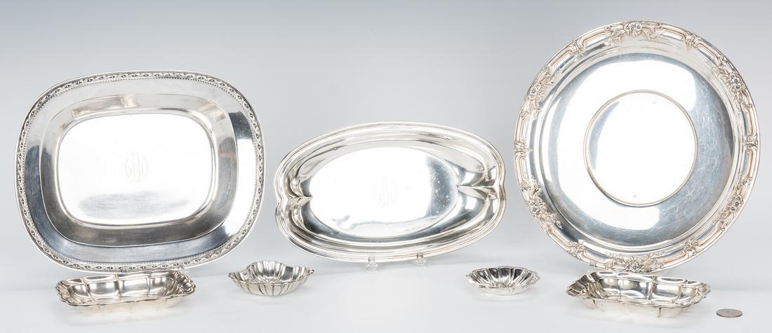 7 Sterling Silver Holloware Serving Items (1 of 20)