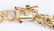 Group seven 14k Gold Jewelry Items - 15