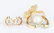 .75 ct.Dia Studs; Pearl Dia Pendant, 14k