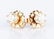 .75 ct.Dia Studs; Pearl Dia Pendant, 14k - 5