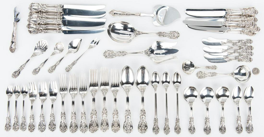 Reed & Barton Francis I Sterling Flatware, 90 pcs. (1 of 11)