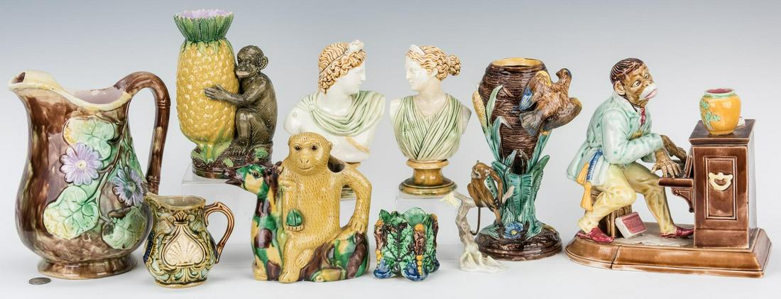Majolica & German Ceramics incl. Monkeys (1 of 20)