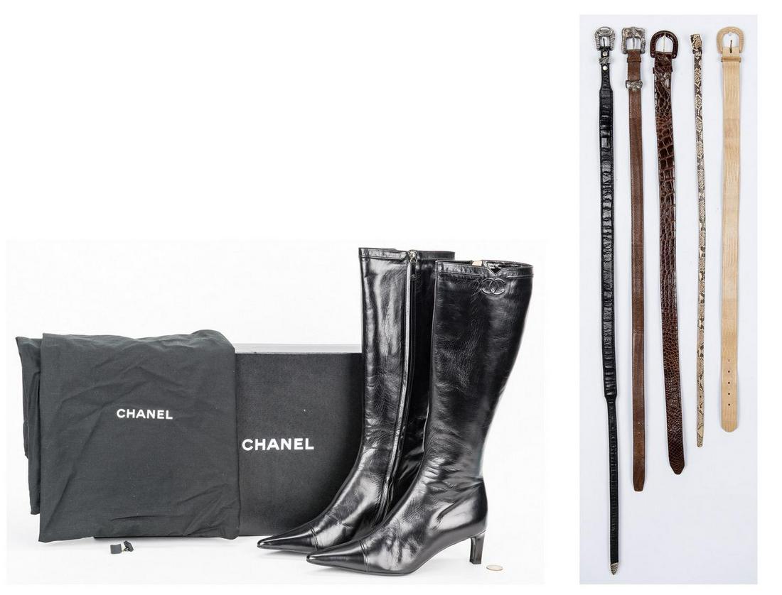 chanel boots