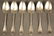 216: Silver flatware set - 4