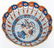Large Japanese Imari Porcelain Punch Bowl, Scalloped - 12