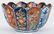 Large Japanese Imari Porcelain Punch Bowl, Scalloped - 5