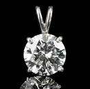 4.18 CTW Diamond Pendant, GIA (VVS2, E)