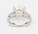 Plat. Ring, 4.85 CTW Round Diamond, GIA (SI1, F) - 15