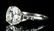 Plat. Ring, 4.85 CTW Round Diamond, GIA (SI1, F) - 2