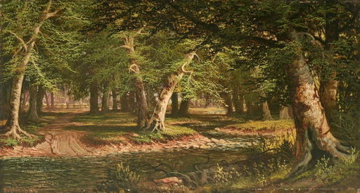 William M Snyder O B Forest Stream Landscape Jan 25 2020