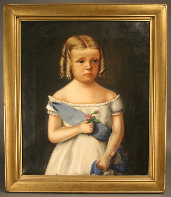 East TN portrait of young girl, Gagg estate - 2