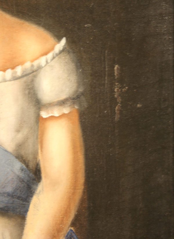 East TN portrait of young girl, Gagg estate - 5