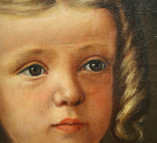 East TN portrait of young girl, Gagg estate - 8