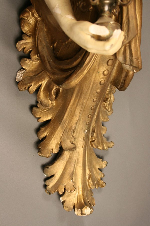 Painted angel statuary - 5