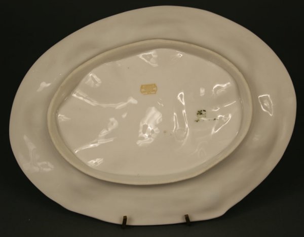 Set of four (4) Union Porcelain works oyster plate - 7