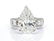 Ladies Platinum & 6 Carat Diamond Engagement Ring - 2