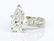 Ladies Platinum & 6 Carat Diamond Engagement Ring - 3
