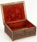 Bronze Box, 2 Sterling Porringers and 3 Liquor Tags - 4
